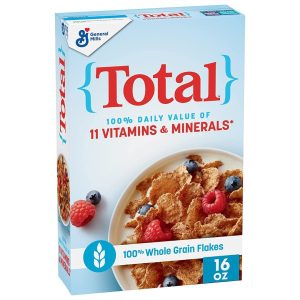 Cereal 100% Hojuelas De Grano Entero, 11 Vitaminas&Minerales, Total / 453g