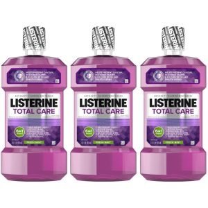 Enjuague Bucal Listerine Total Care / Menta Fresca / 3 Pack / 1L