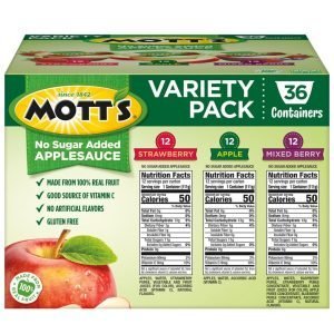 Puré De Manzana Sin Azúcar Sabores Variados, Mott´s / 36 Pack / 111g - Imagen 2