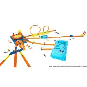 Hot Wheels Track Builder - Caja De Construcción De Lanzamiento Rápido Ilimitada / 6+ - Imagen 3