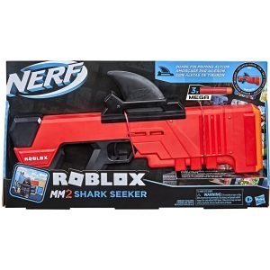 NERF Roblox MM2 - Lanzador De Dardos Shark Seeker / Incluye 3 Mega Dardos - Imagen 4