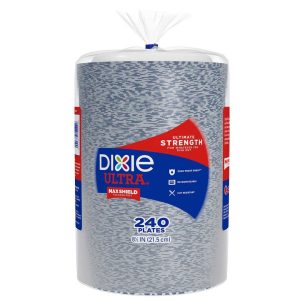 Platos De Papel, Dixie Ultra / 25.5cm / 240 Unidades - Imagen 2