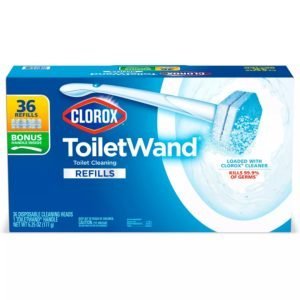 Kit De Limpieza Para Pocetas, Clorox / 1 Base + 36 Repuestos