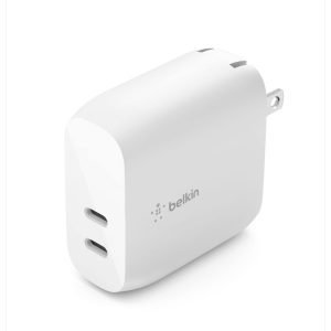Adaptador De Corriente USB-C 40W / Dual Puerto / Belkin