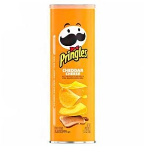 Papas Pringles Queso Cheddar, 158g