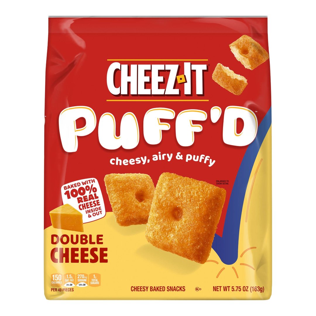 Untitled Project (6) Galletas Saladas Con Doble Queso Snap´s / Cheez-It / 163g - Imagen 1
