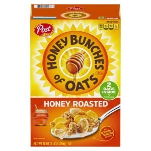 Cereal Post Honey Bunches Of Oats / 2 Pack / 1.36 Kg