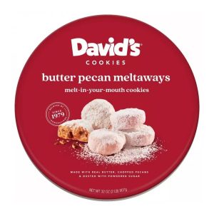 David’s Galletas De Mantequilla Con Nueces Pecanas / 907g