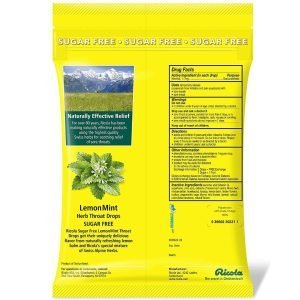 Caramelos Sin Azúcar De Alivio Natural Sabor LemonMint, Ricola / 105 Pack - Imagen 2