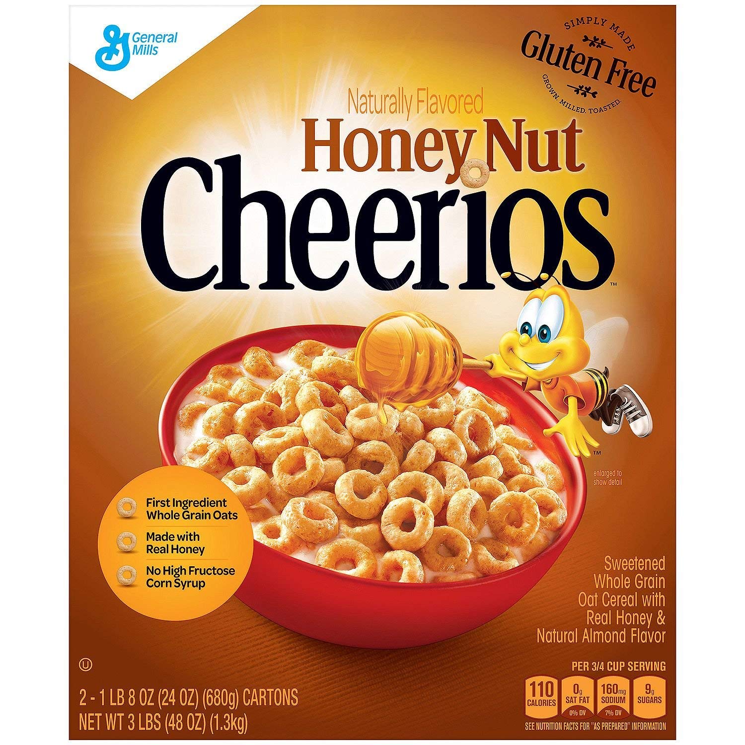 Version 1.0.0 General Mills Cereal Cheerios Honey Nut / 680gr - Imagen 1