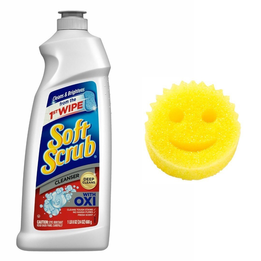 10e233f3-70a1-4a03-8858-ba568a1cfc08 Limpiador Con Oxi Multiuso + Esponja Scrub Daddy, Soft Scrub / 1.02 L - Imagen 1