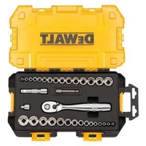 Juego De Dados, Dewalt / 34 Piezas 1/4 Pulgada Y 3/8 - Imagen 2