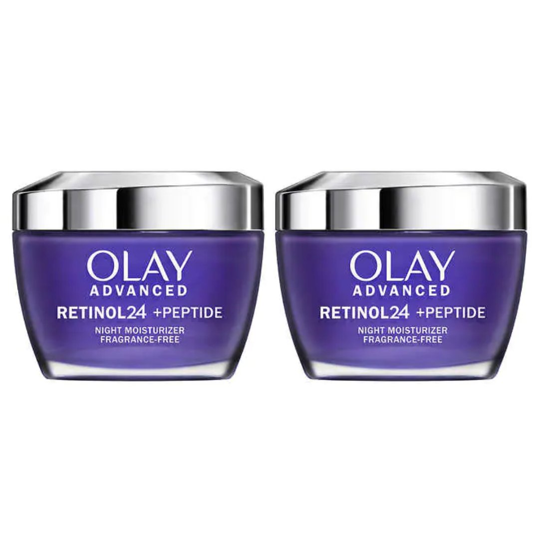 Untitled Project – 2023-01-31T115945.438 Crema Hidratante Facial Nocturna Retinol 24 + Péptidos, Olay / 2 Pack / 48g - Imagen 1