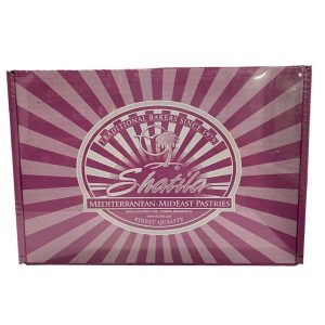 Dulce Árabe Baklawa - Mahmoul Mixto Shatila Media Bandeja / 1.3 Kg / 15 Piezas