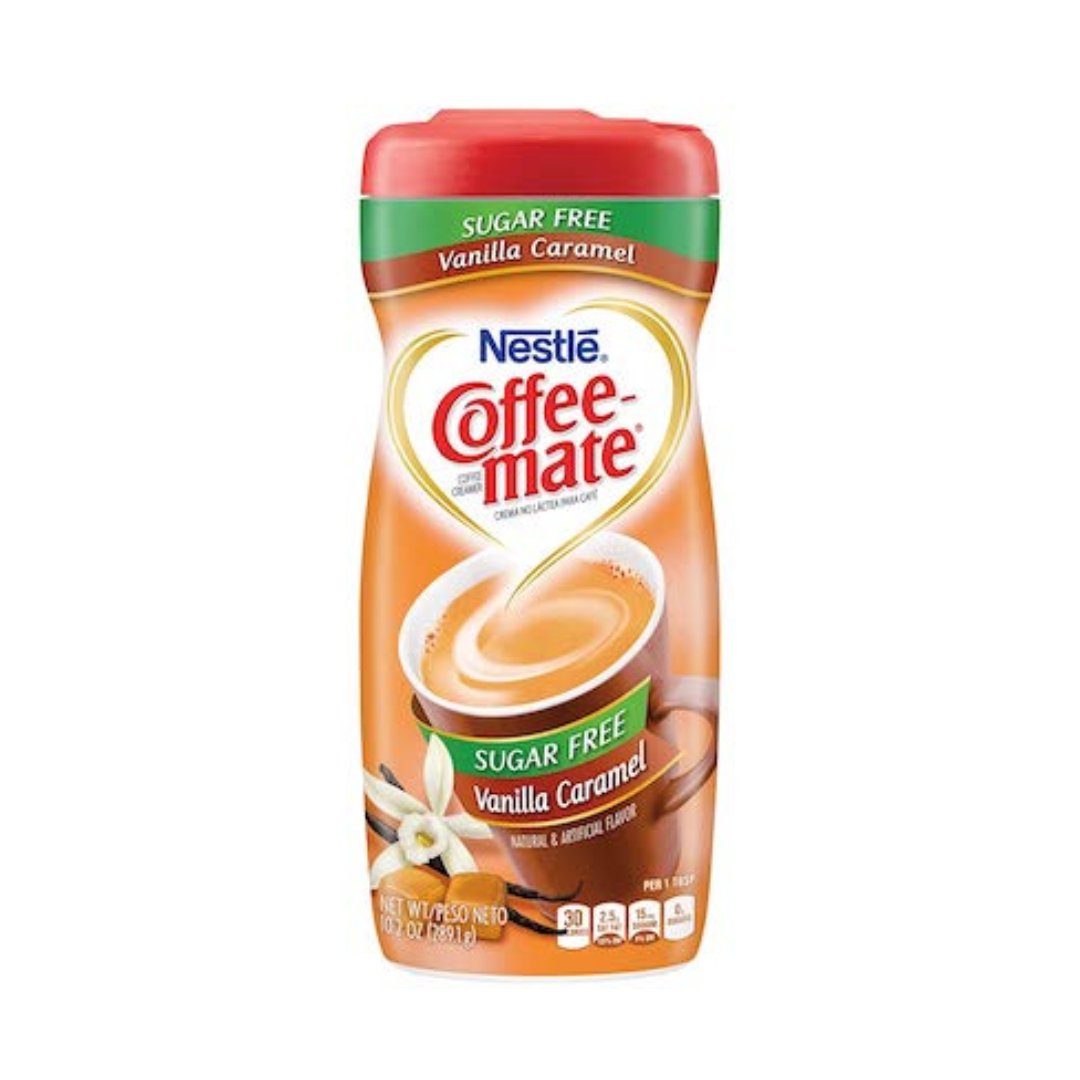 Untitled Project - 2023-03-03T084708.962 Coffee Mate Sabor Caramelo Vainilla Sin Azúcar, Nestlé / 289g - Imagen 1