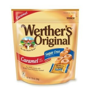 Caramelos Werther's Original Sabor Caramelo Clásico Sin Azúcar, 218g