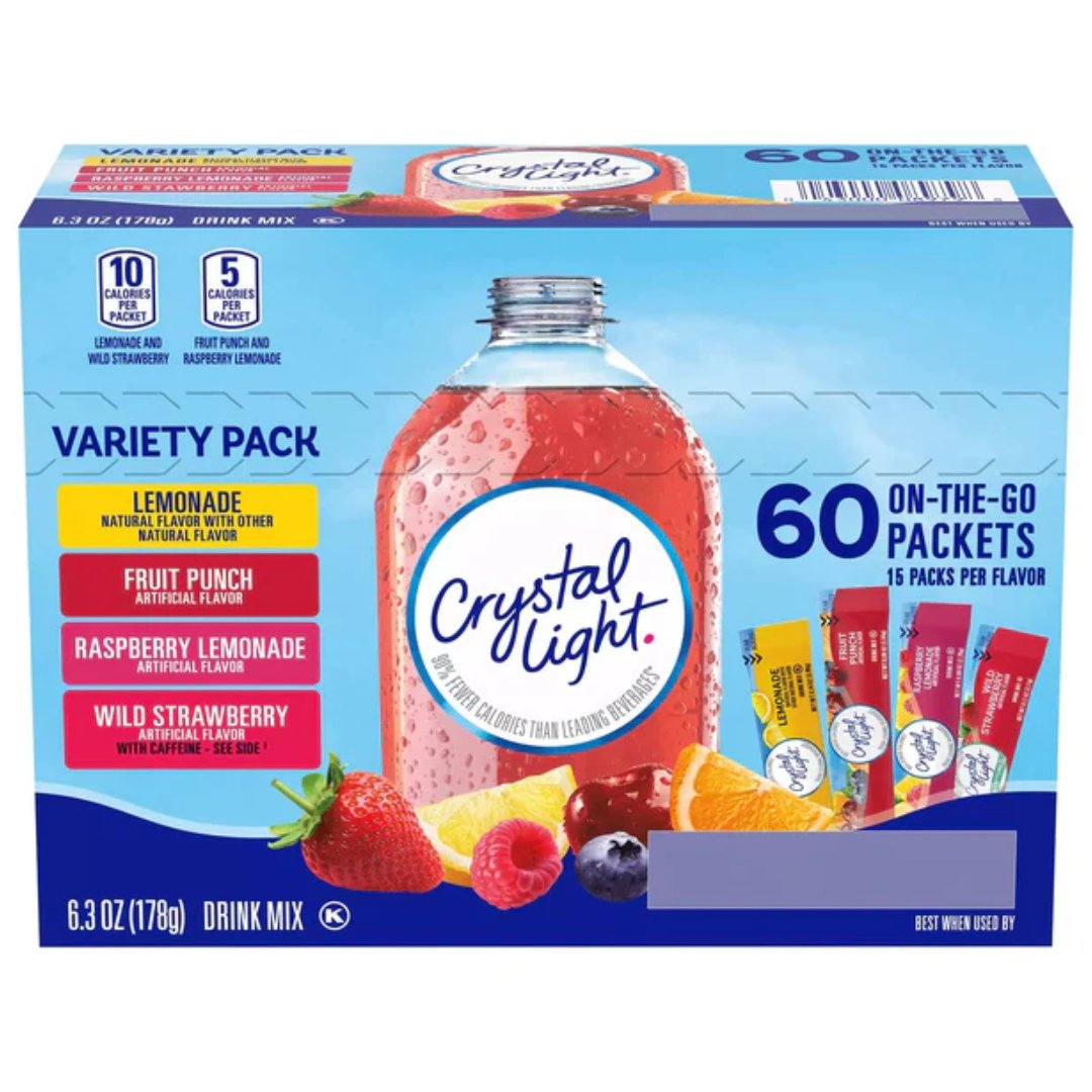 Untitled Project - 2023-03-08T225449.737 Crystal Light On-The-Go Sabores Variados / 60 Pack / 178g - Imagen 1