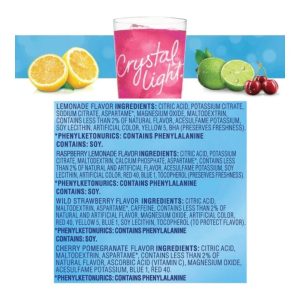 Crystal Light On-The-Go Sabores Variados / 60 Pack / 178g - Imagen 2