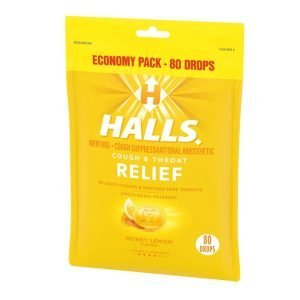 Halls Relief - Sabor Limón / 80 Pack