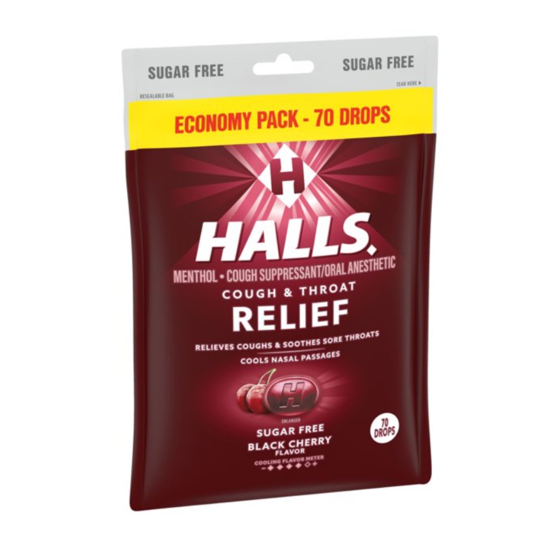 Untitled Project - 2023-03-17T101116.583 Halls Relief - Sabor Cereza Negra Sin Azúcar / 70 Pack - Imagen 1