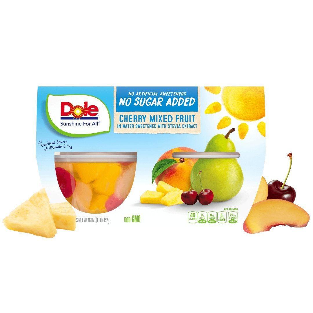 Untitled Project - 2023-03-17T103038.401 Frutas Mixtas Sin Azúcar Añadida, Dole / 4 Pack / 452g - Imagen 1