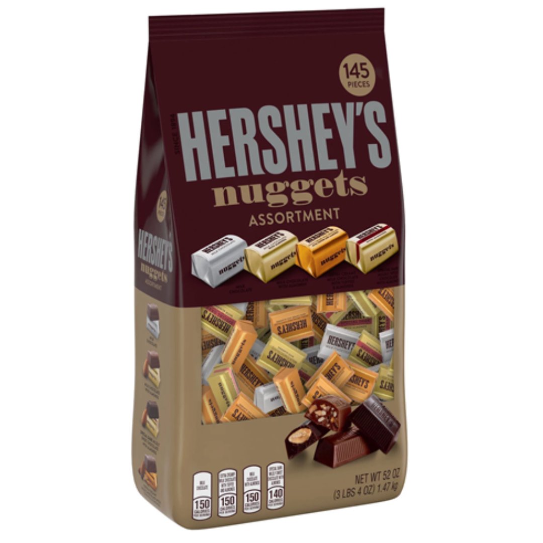 Untitled Project – 2023-03-22T203811.139 Chocolates Hershey’s Nuggets Variados / 145 Piezas / 1.47 Kg - Imagen 1