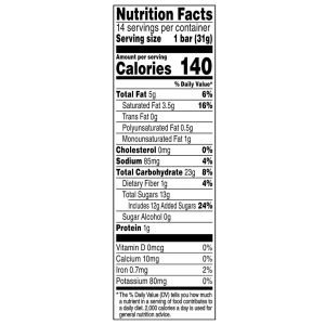 Barras De Granola Quaker Chewy Dipps Con Chispas De Chocolate Cubiertas De Chocolate / 14 Pack / 31g / 434g Total - Imagen 3
