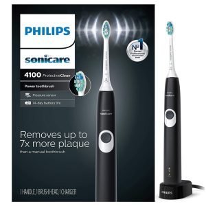 Cepillo De Dientes Eléctrico Recargable / Philips Sonicare ProtectiveClean 4100 / Color Negro