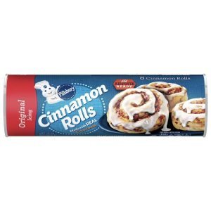 Cinnamon Rolls Con Glaseado, Pillsbury / 32 Rolls / 4 Pack / 1.4 Kg Total - Imagen 2