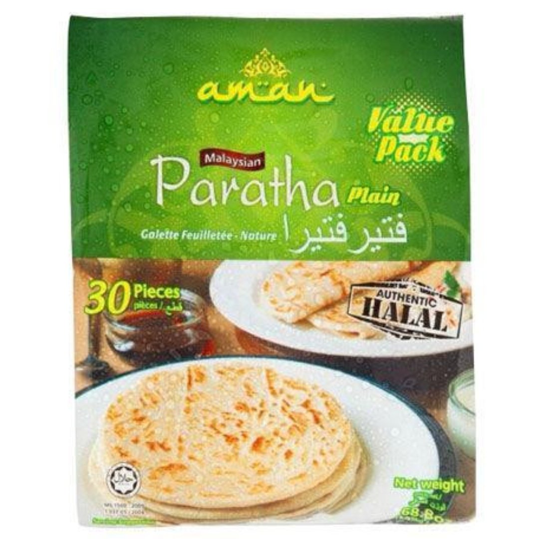 Untitled Project – 2023-04-13T224823.294 Pan Paratha Plain Malasia Halal, 30 Pcs / Aman / 1.95 Kg - Imagen 1