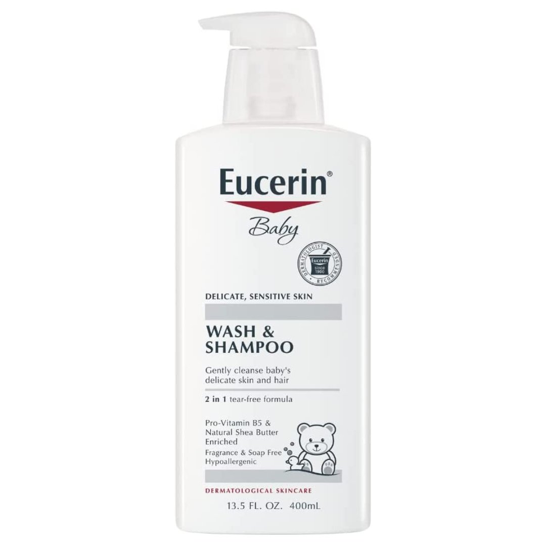 Untitled Project - 2023-04-18T092910.640 Baby Wash & Shampoo - Fórmula 2 en 1 / Eucerin / 400mL - Imagen 1