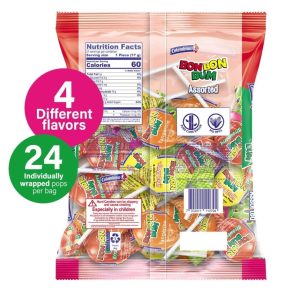 Chupeta BonBon Bum - Sabores Variados / 24 Pack / 408g - Imagen 2