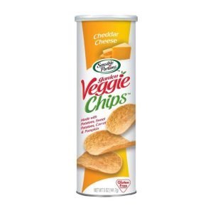 Papas Chips Veggie - Queso Cheddar / Sensible Portions / 141g