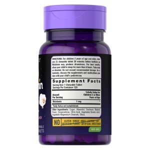 Melatonina Kids 1mg / Carlyle / 120 Tabletas - Imagen 2