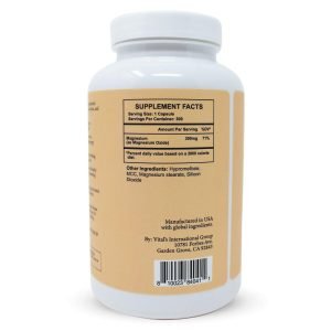 Magnesio 300mcg Gluten Free - Vegano / Mountain Top / 300 Capsulas - Imagen 2