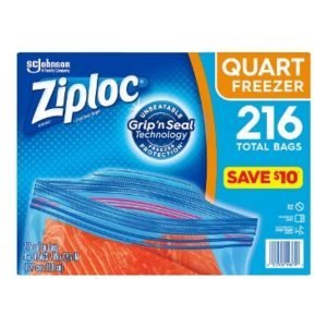 Bolsas Ziploc Grip’s Seal - Para Freezer / 54 Und / 4 Pack / 216 Total
