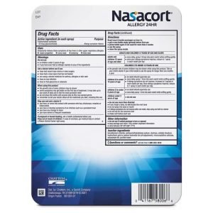 Spray Nasal Alergia 24H / Nasacort / 16.9mL / 4 Pack - Imagen 2