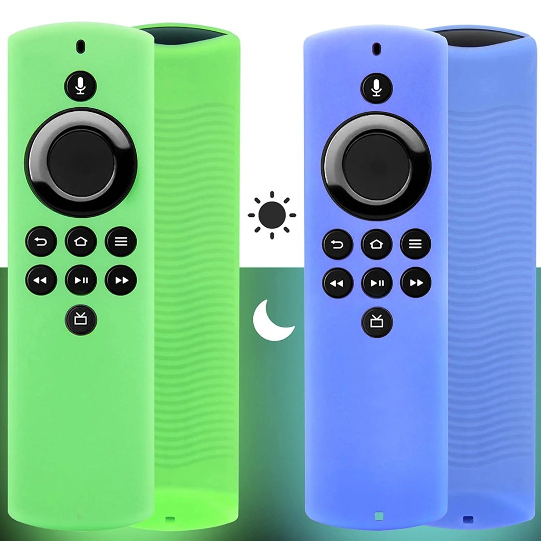 Untitled Project - 2023-06-07T160058.445 Funda Protectora De Silicona Antideslizante Para Control Fire TV / Pinowu / 2 Pack - Imagen 1