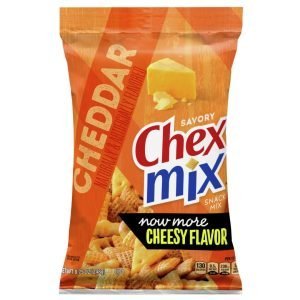 Snack Chex Mix Con Más Sabor De Queso Cheddar / 248g