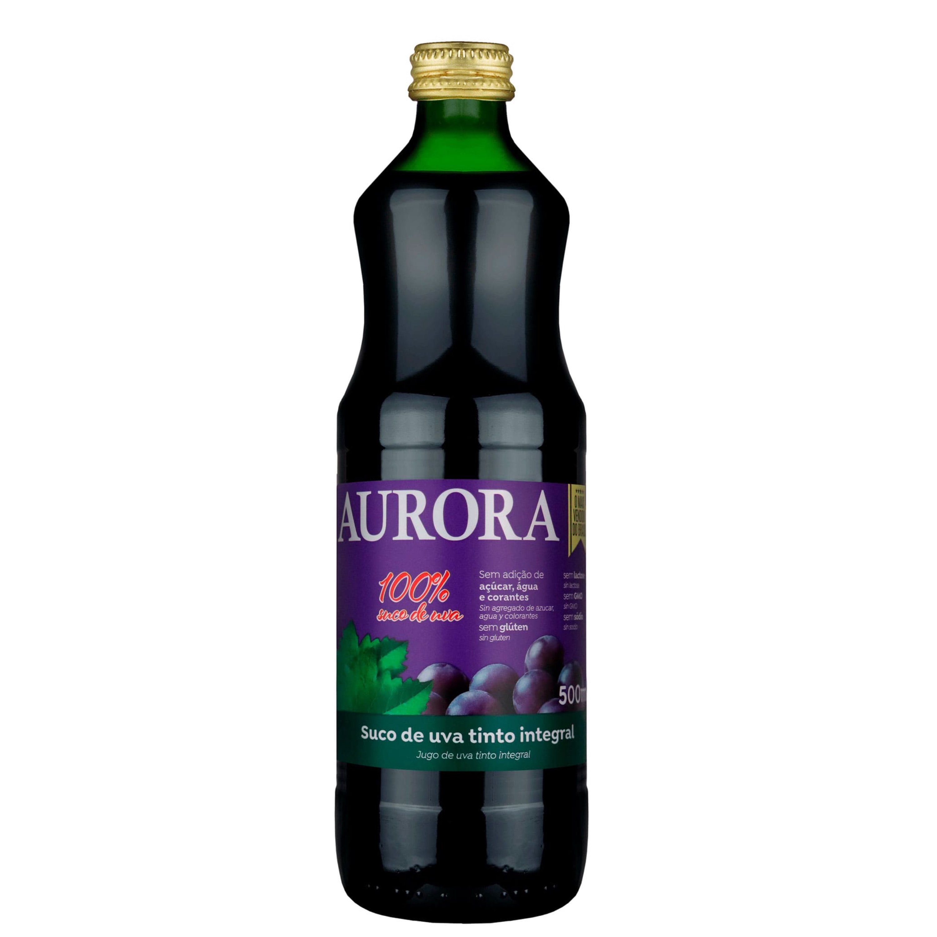6ef829e7-74da-4818-ba0e-5762c2091a21 Jugo De Uva Tinto 100% / Aurora / 500mL - Imagen 1