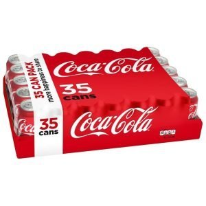 Coca Cola de Lata Sabor Original 35 Pack / 355ml