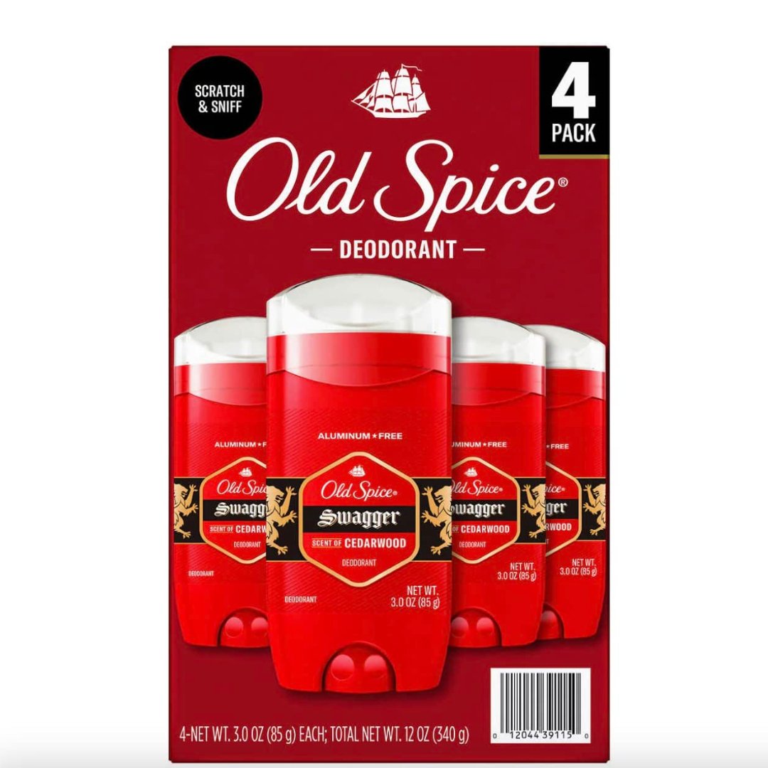 Untitled Project – 2024-03-11T102254.822 Old Spice Desodorante Con Aroma Unisex Swagger - Cedarwood / 4 Pack - Imagen 1