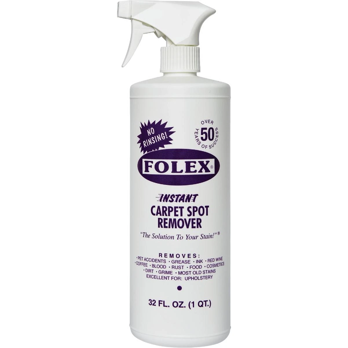 LIMPIADOR DE ALFOMBRAS Folex Removedor Instantáneo De Manchas Para Alfombras / 32 FL. OZ. - Imagen 1