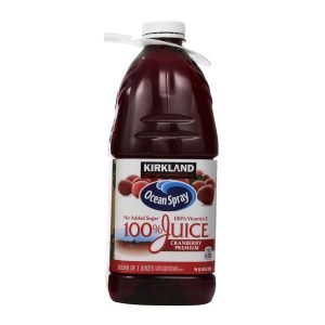 Ocean Spray Kirkland  Jugo De Arándanos 100%  / 2.83Lt