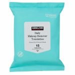 Kirkland Signature Toallitas Húmedas Desmaquillantes A Base De Plantas Con Fragancia Ligera / 15 Und