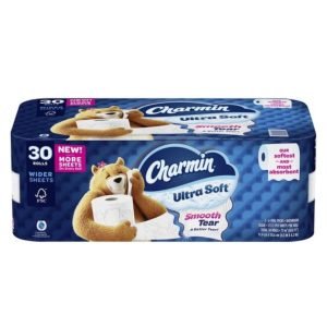 Papel Higiénico Charmin Ultra Soft, 30 Pack