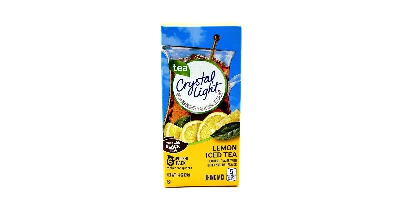 CRYSTAL Crystal Light - Té Frio De Limón / 6 Sobres / 39g - Imagen 1