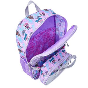 Bolso Escolar LOL Surprise! Runway Ready + Lonchera / 2 Piezas / 17″ Para Portátil - Imagen 4