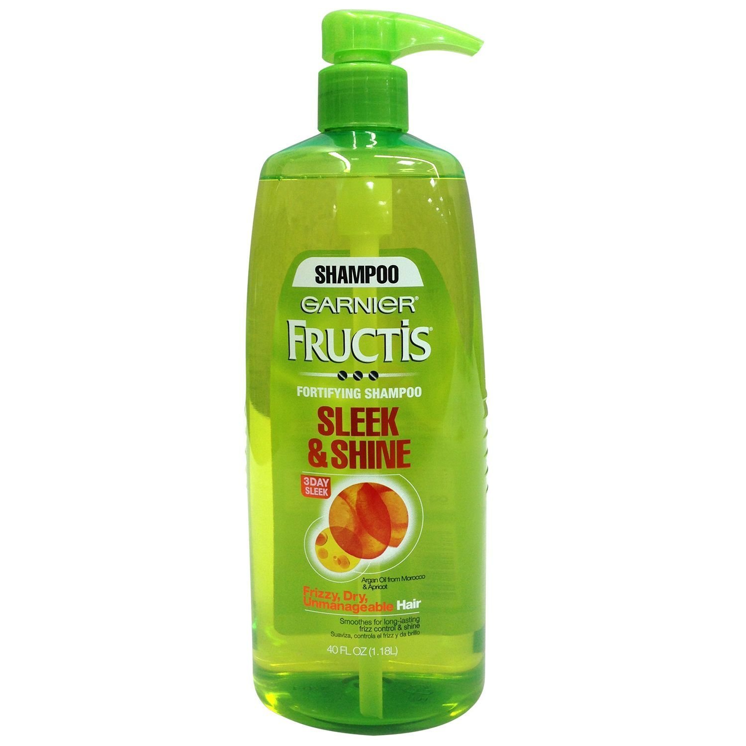 champu garnier Garnier Fructis Champú Sleek & Shine / 1.18Lt. - Imagen 1