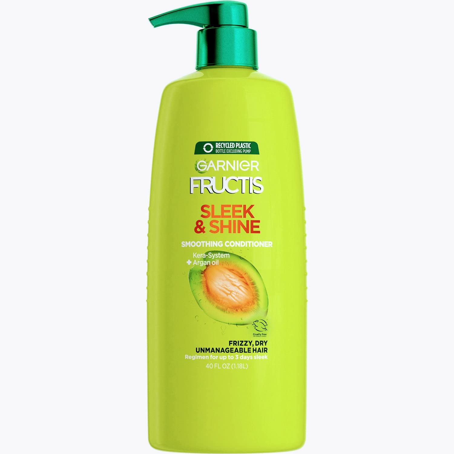 garnier Garnier Fructis Acondicionador Sleek & Shine / 1.18 L - Imagen 1